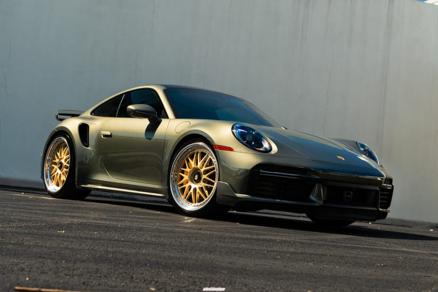 HRE 540C forged wheel on Porsche 992 Turbo