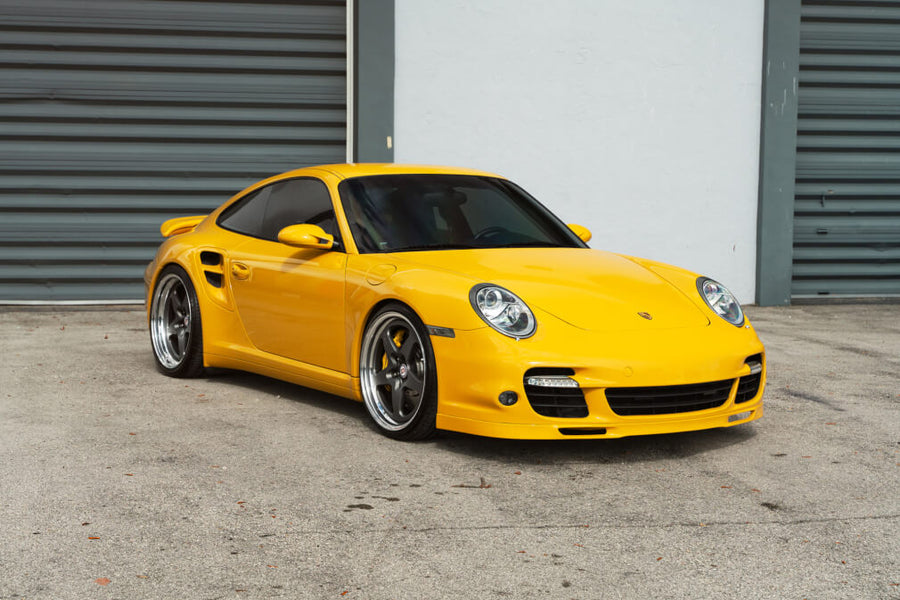 HRE 527 forged wheel on Porsche 997 Turbo