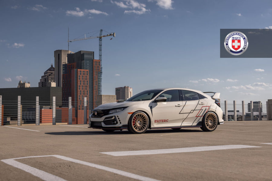HRE 309M forged wheel on Honda Civic Type R
