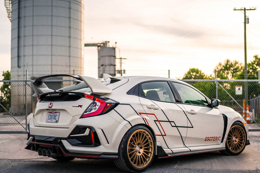 HRE 309M forged wheel on Honda Civic Type R