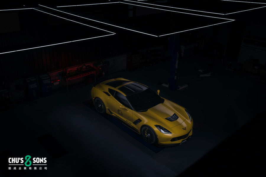 HRE 300M forged wheel on Chevrolet Corvette Z06
