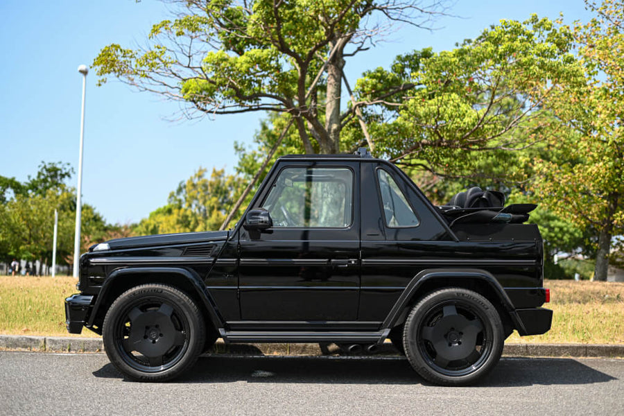 HRE 544 forged wheel on Mercedes Benz G500 Cabrio
