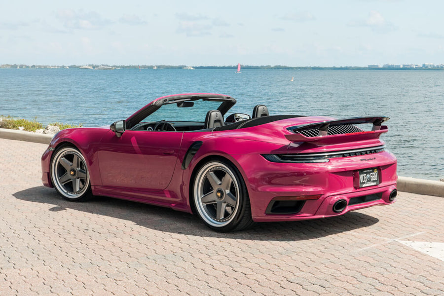 HRE 517 forged wheel on Porsche 992 Turbo CAB