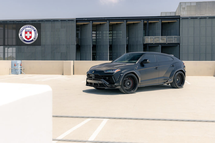 HRE 501 forged wheel on Lamborghini Urus Widebody