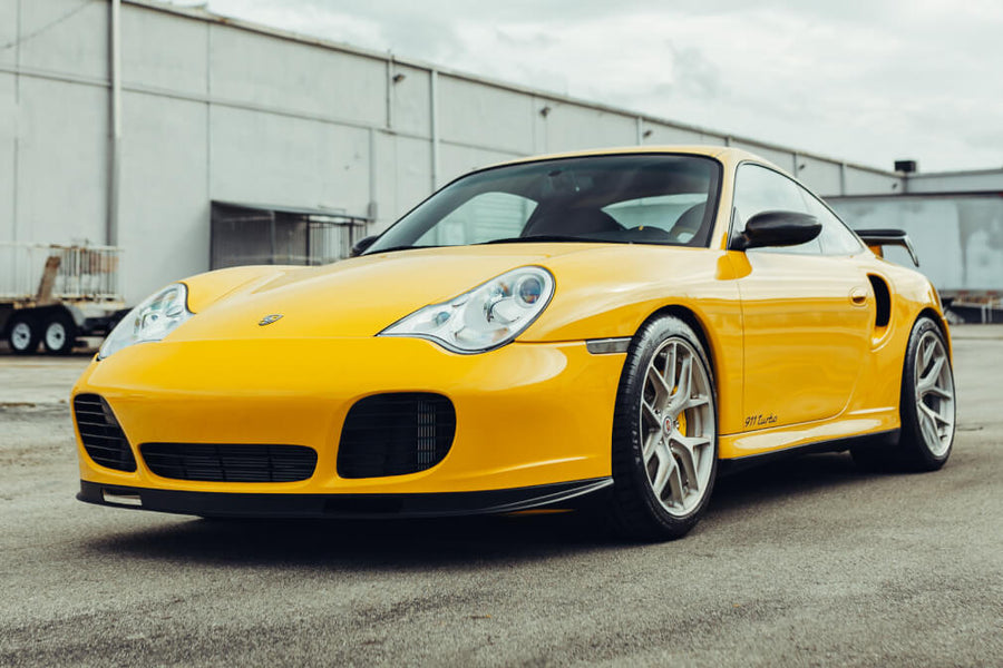 HRE R101 forged wheel on Porsche 996 Turbo