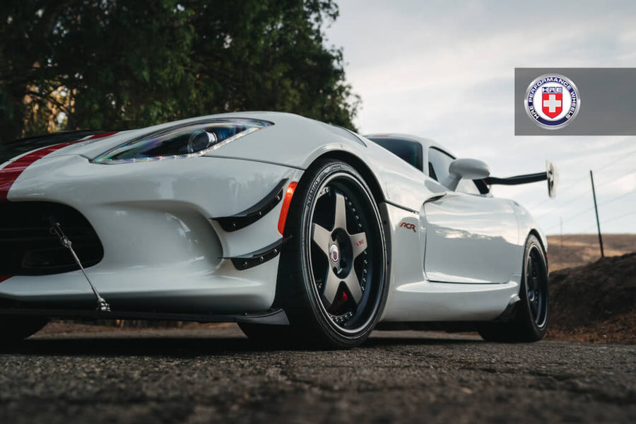 HRE C105 forged wheel on Dodge Viper ACR Extreme