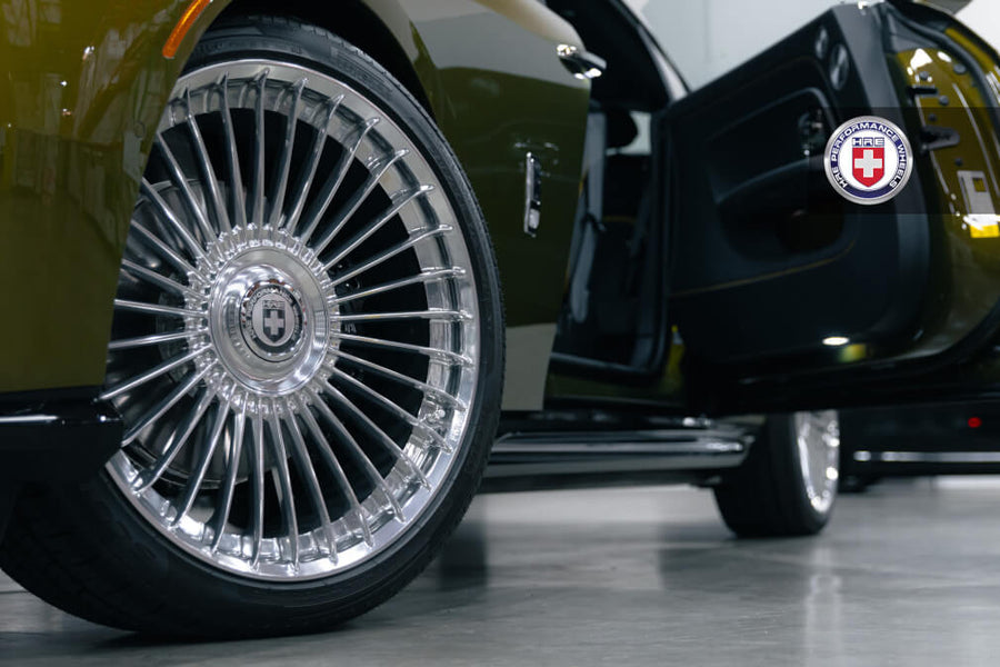 HRE L109M forged wheel on Rolls Royce Spectre