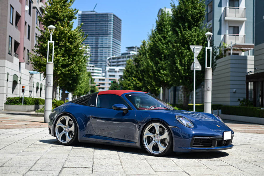 HRE 522M forged wheel on Porsche 992 Targa 4