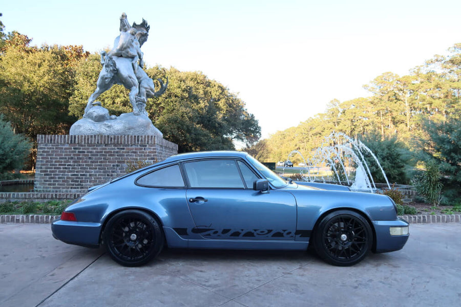 HRE 300M forged wheel on Porsche 964