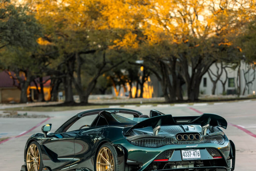 HRE P104SC forged wheel on Mclaren 765LT