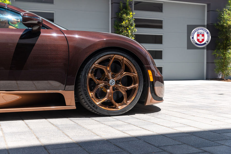 HRE P111SC forged wheel on Bugatti Veyron Grand Sport Vitesse Rembrandt