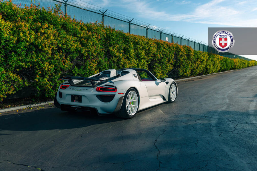 HRE P101 forged wheel on Porsche 918 Spyder