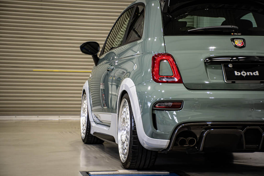 HRE 515 GTM forged wheel on Abarth 695 70TH Anniversario