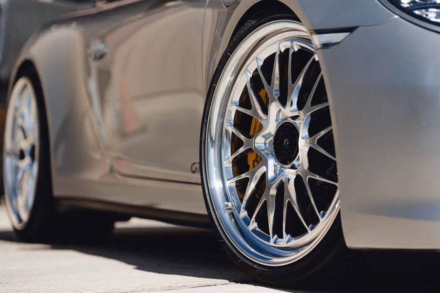 HRE 520 forged wheel on Porsche 9912 Carrera 4 GTS