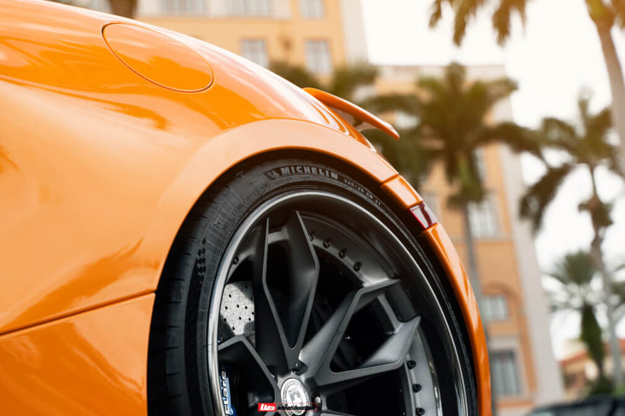 HRE S201 forged wheel on Mclaren 720S