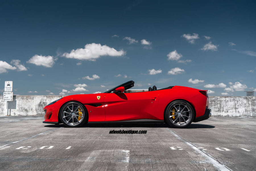 HRE S204 forged wheel on Ferrari Portofino