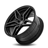 Curva C25 20x8.5 Gloss Black Milled custom-drilled premium wheel