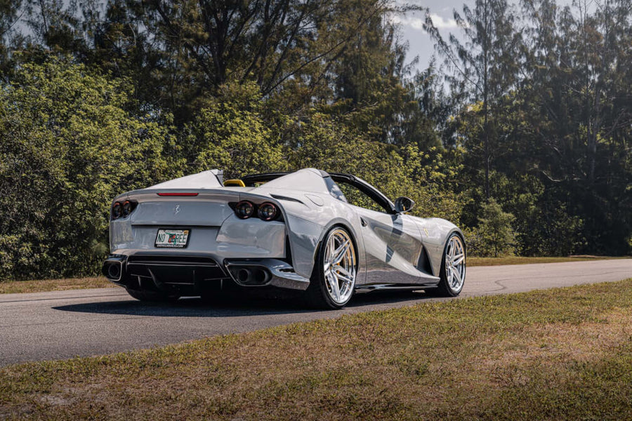 HRE S107SC forged wheel on Ferrari 812 GTS