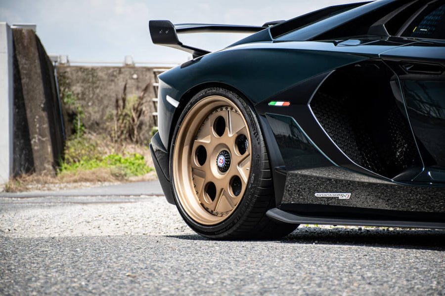 HRE 454 GTM forged wheel on Lamborghini Aventador SVJ