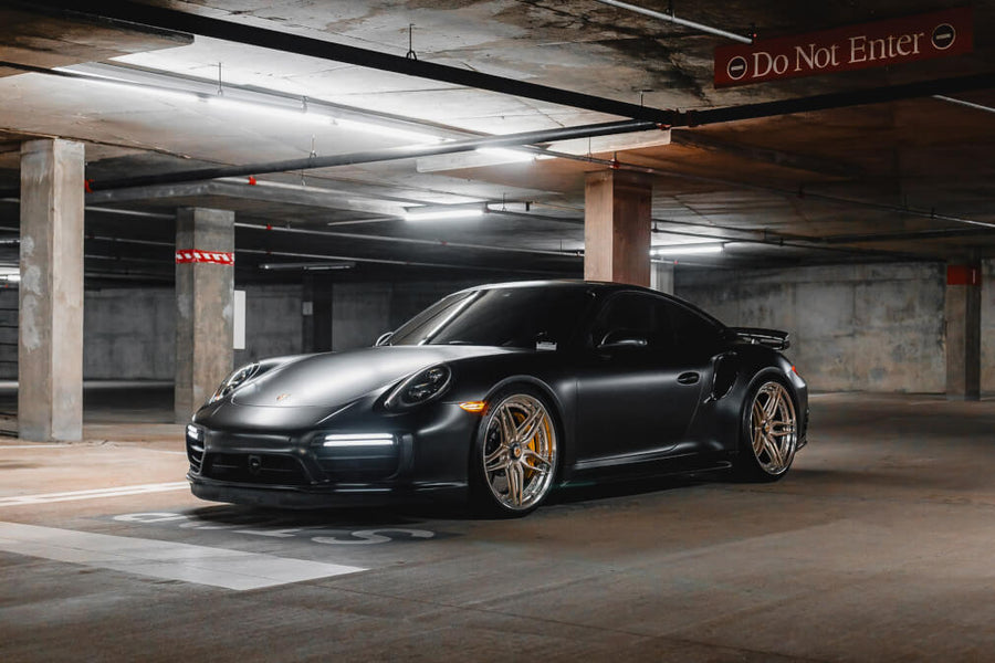 HRE S107SC forged wheel on Porsche 9912 Turbo S