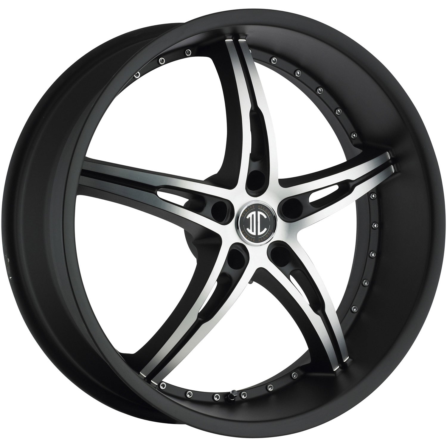 2Crave N14 Satin Black with Machined Spoke Faces