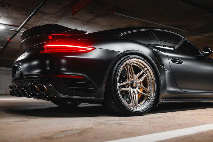 HRE S107SC forged wheel on Porsche 9912 Turbo S