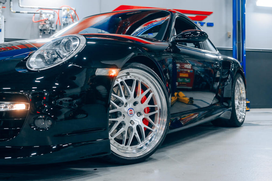 HRE 540 forged wheel on Porsche 997 Turbo
