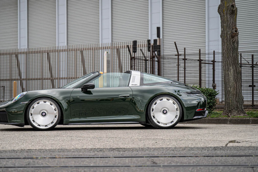 HRE L108M forged wheel on Porsche 9922 Targa 4 GTS