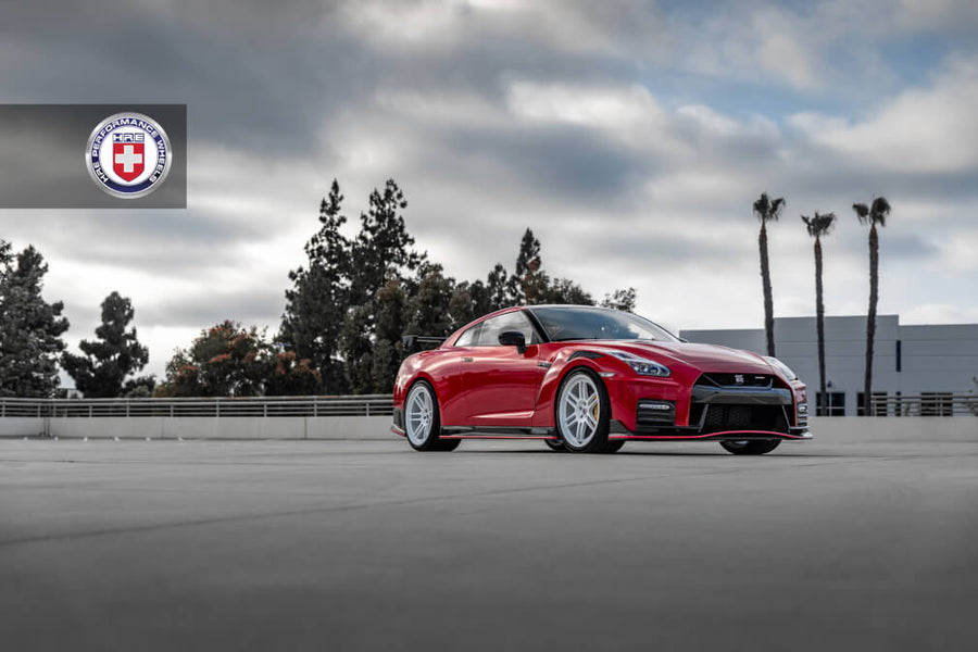 HRE 312 GTS forged wheel on Nissan GT R