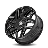 Diablo Hurricane HUR 24x10 +12mm Gloss Black Machine Face