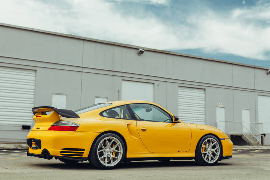 HRE R101 forged wheel on Porsche 996 Turbo
