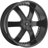 2Crave N04 Satin Black Wheel