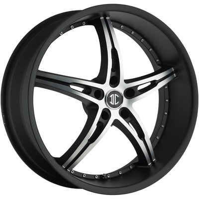 2Crave N14 Black Machined Wheel
