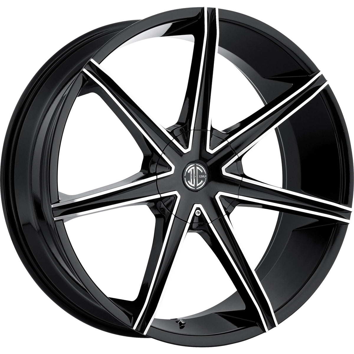 2Crave N29 Black Machined Wheel