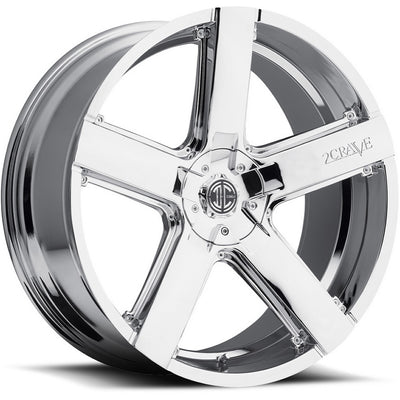 2Crave N35 Chrome Wheel