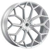 2Crave N42 Silver Machined Wheel
