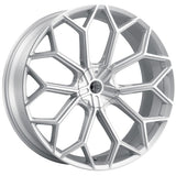 2Crave N42 Silver Machined Wheel