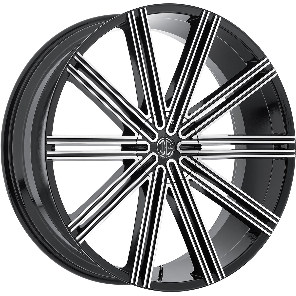 2Crave N47 Black Machined Wheel