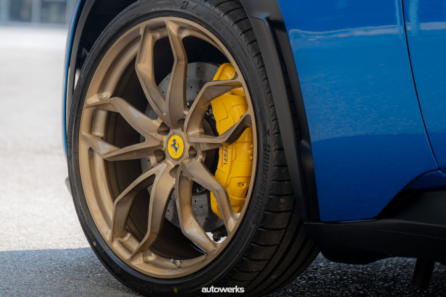 HRE P201 forged wheel on Ferrari Purosangue