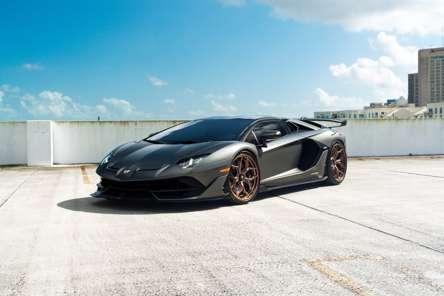 HRE S111SC forged wheel on Lamborghini Aventador SVJ Roadster