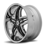 Diablo Blitz G1 22x9.5 +40mm Chrome