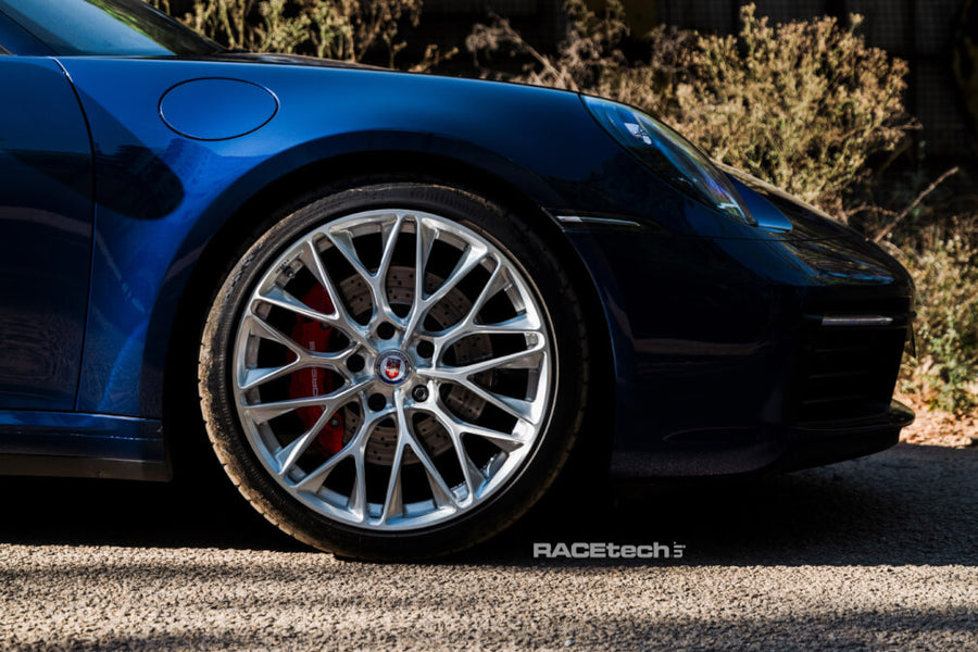 HRE P200 forged wheel on Porsche 911 Carrera S Cabriolet