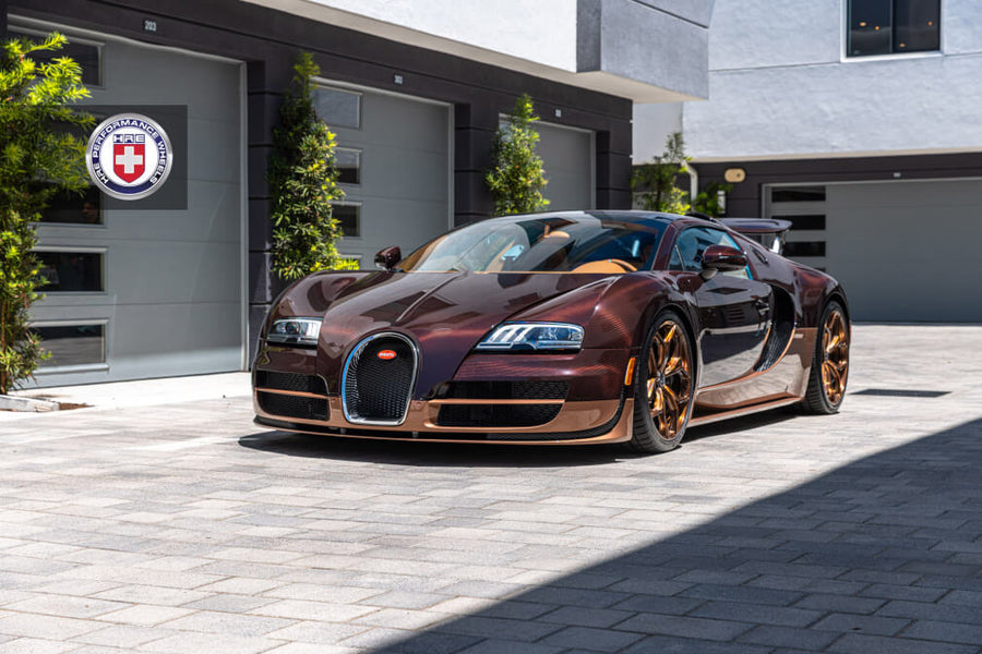 HRE P111SC forged wheel on Bugatti Veyron Grand Sport Vitesse Rembrandt