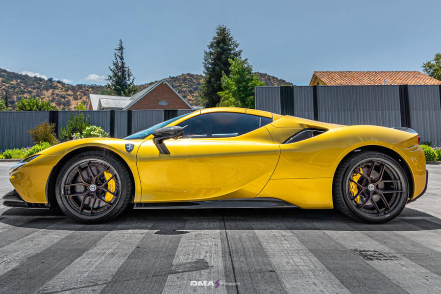 HRE HX101 forged wheel on Ferrari Sf90