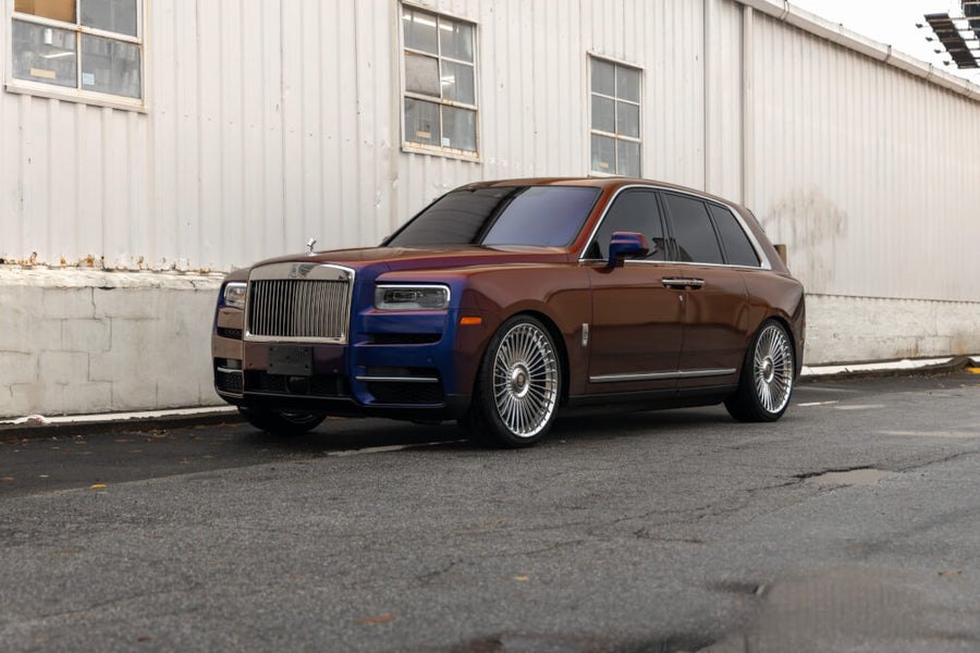 HRE L109M forged wheel on Rolls Royce Cullinan