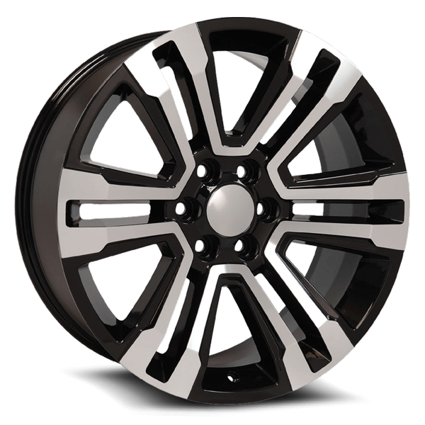 OE Revolution G-10 Black Machined wheel