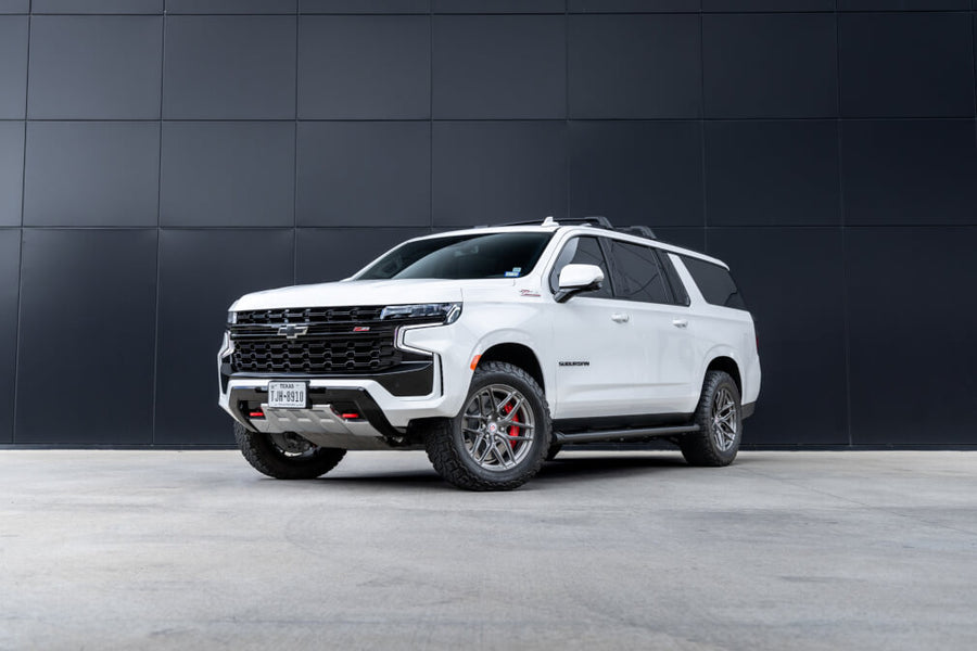 HRE P161 forged wheel on Chevrolet Suburban Z71