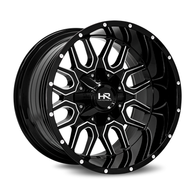Hardrock Offroad H709 Gloss Black Milled wheel