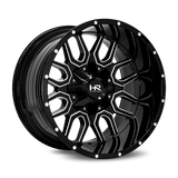 Hardrock Offroad H709 Gloss Black Milled wheel