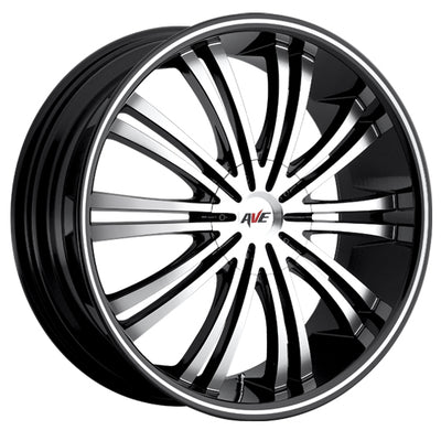 Avenue A601 Black/Machined wheel